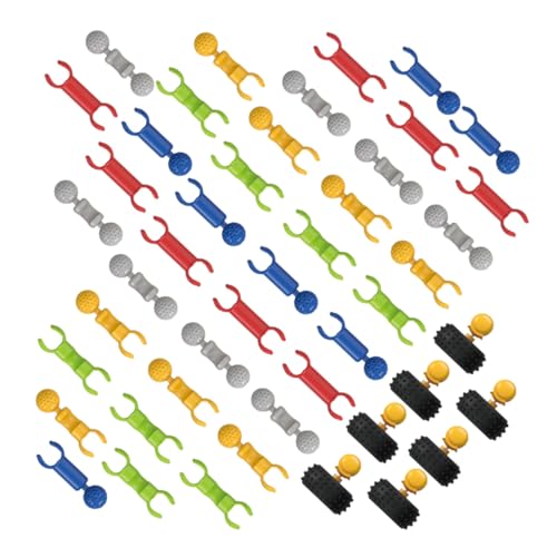 Gogogmee 70 Teiliges Baukastenspiel für Pädagogisches Konstruktionsspielzeug Kreativität Logischem und Teamwork Bunte Formen zum Spielerischen Lernen und Räumlichen von Gogogmee