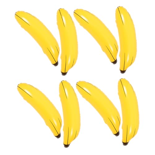 Gogogmee 8 Stück Große Aufblasbare Bananen-requisiten, Riesige Aufblasbare Bananen-luftballons, Spielzeug, Große Bananen-dekoration Für Bachelorette-party-dekorationen, Ornamente, von Gogogmee