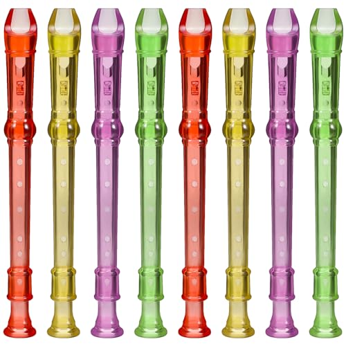 Gogogmee 8 Stück Klarinette aus Transparente Mini Flöte mit Löchern Musikinstrument für Anfänger und Schulungen Leicht und Tragbar für Musikliebhaber Gogogmee 8 Stück Klarinette aus Transparente Mini Flöte mit Löchern Musikinstrument für Anfänger und Schulungen Leicht und Tragbar für Musikliebhaber von Gogogmee