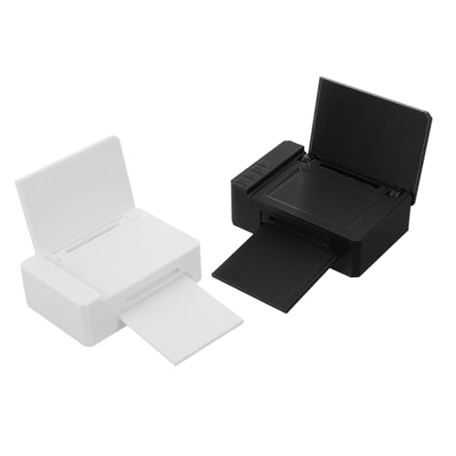 Gogogmee 8 Stück Kleine Schreibtisch Printer Robuste Kunststoff Miniatur Büroausstattung für Kreative Rollenspiele und Puppenhaus Wohnzimmereinrichtung Gogogmee 8 Stück Kleine Schreibtisch Printer Robuste Kunststoff Miniatur Büroausstattung für Kreative Rollenspiele und Puppenhaus Wohnzimmereinrichtung von Gogogmee