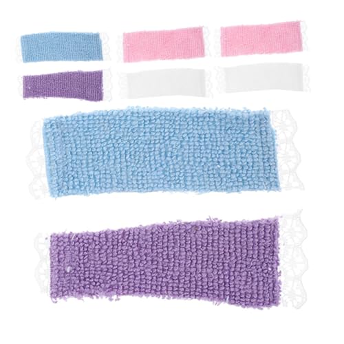 Gogogmee 8 Stück Maßstab Badezimmeraccessoires für Puppenhäuser Realistische Textilien zur Kreativen Rollenspielgestaltung für Sammler Gogogmee 8 Stück Maßstab Badezimmeraccessoires für Puppenhäuser Realistische Textilien zur Kreativen Rollenspielgestaltung für Sammler von Gogogmee
