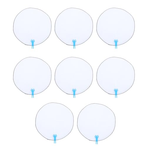 Gogogmee 8 Stücke Selbstgemacht Kleiner Fallschirmspielzeug für Kinder Kreatives Outdoor Spielzeug Selbstgestaltbare Fallschirm Soldaten Geburtstagsgeschenk für Junge Mädchen von Gogogmee