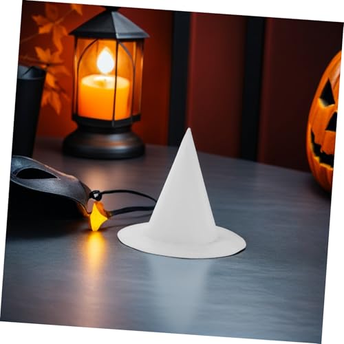 Gogogmee 8 Stück Teiliges DIY Halloween Hexenhüte aus Weißem Papier Kindgerechte Spitze Partyhüte zum Bemalen Robuste Bastelmaterialien für Kreative und Rollenspiele bei Kinderpartys Gogogmee 8 Stück Teiliges DIY Halloween Hexenhüte aus Weißem Papier Kindgerechte Spitze Partyhüte zum Bemalen Robuste Bastelmaterialien für Kreative und Rollenspiele bei Kinderpartys von Gogogmee