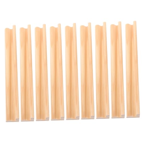 Gogogmee 8 Stück Teiliges Holz Domino Rack Multifunktionale Domino Basen für DIY Lange Holzbretter für Freihändiges Spielerlebnis Gogogmee 8 Stück Teiliges Holz Domino Rack Multifunktionale Domino Basen für DIY Lange Holzbretter für Freihändiges Spielerlebnis von Gogogmee