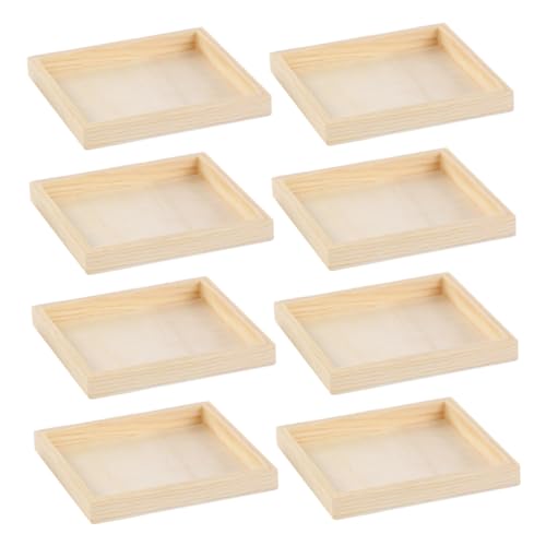 Gogogmee 8 Stück Teiliges Kleines Holztablett Puzzle Sortier und Aufbewahrungstrays aus Stabilem Holz Unlackierte Puzzle Organizer für Nahtlose Montage und Räumliche Vorstellungskraft bei Gogogmee 8 Stück Teiliges Kleines Holztablett Puzzle Sortier und Aufbewahrungstrays aus Stabilem Holz Unlackierte Puzzle Organizer für Nahtlose Montage und Räumliche Vorstellungskraft bei von Gogogmee