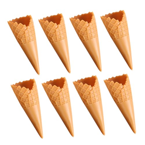 Gogogmee 8 Stück Teiliges Mini Eiswaffel aus Stabilem PVC Realistische Waffel Deko für DIY Basteln Süße Handyhüllenornamente und Kreative Eisdielen Accessoires Gogogmee 8 Stück Teiliges Mini Eiswaffel aus Stabilem PVC Realistische Waffel Deko für DIY Basteln Süße Handyhüllenornamente und Kreative Eisdielen Accessoires von Gogogmee