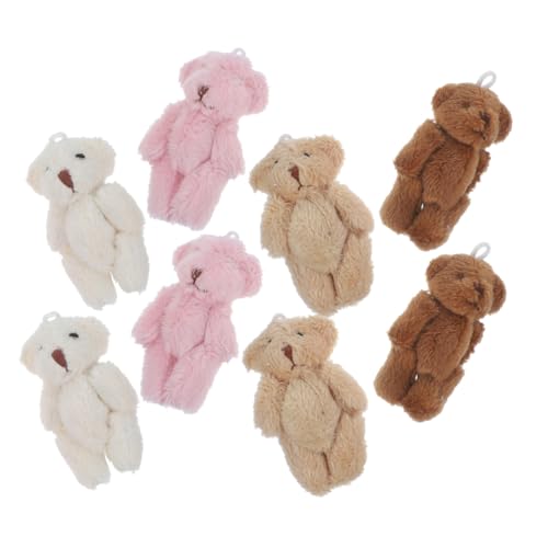 Gogogmee 8 Stück Teiliges Mini Plüschbären Flauschig und Robust Vielseitige Dekoration für Schlüsselanhänger Hüte und Accessoires Buntes Kuscheltier Valentinstag Party Gogogmee 8 Stück Teiliges Mini Plüschbären Flauschig und Robust Vielseitige Dekoration für Schlüsselanhänger Hüte und Accessoires Buntes Kuscheltier Valentinstag Party von Gogogmee