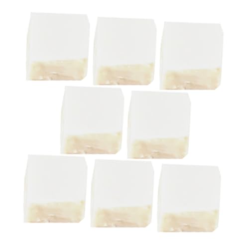 Gogogmee 8 Stück Teiliges Simulierte Tofu Würfel Modelle Realistische Kunsttofu Deko für Fotografie Heim und Küchenpräsentationen Sichere Materialien für Vielseitige Anwendungen von Gogogmee