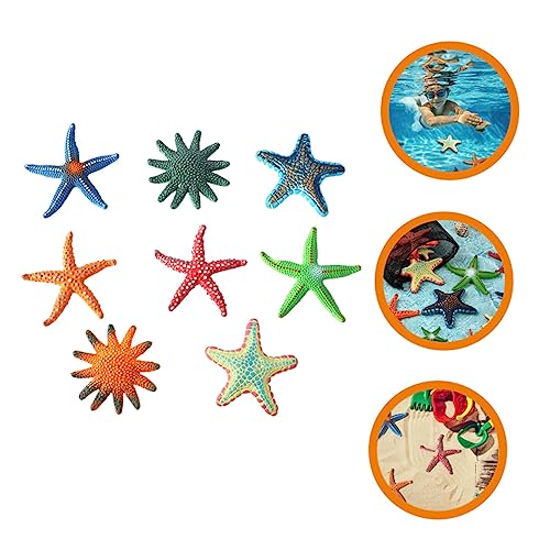 Gogogmee 8 Stück Teiliges Unterwasser Spielset Meerestiere Realistische Kunststoff Seesterne Robustes Tauch und Poolspielzeug für Strand Schwimmbad und Aquarium Dekoration Gogogmee 8 Stück Teiliges Unterwasser Spielset Meerestiere Realistische Kunststoff Seesterne Robustes Tauch und Poolspielzeug für Strand Schwimmbad und Aquarium Dekoration von Gogogmee