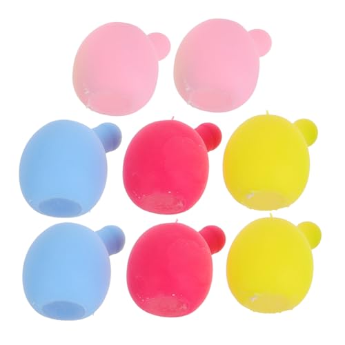 Gogogmee 8pcs DIY Bubble Doll Bubble Bubble Bubble Core Ball Blase Squeeze Inserts Accessoires Für Kreative Kinder Craft Squeeze Spielzeugeinsatz Press Blase Innerlich von Gogogmee