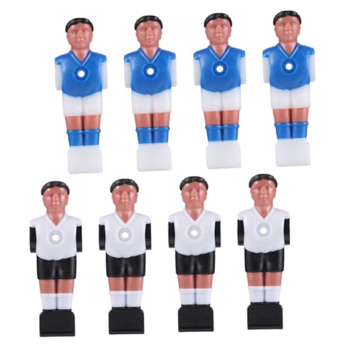 Gogogmee 8pcs Tisch Foosball Ersatz Spieler Accessoire Foosball Player Ersatzteile Desk Soccer Game Supply Tisch Fußball Figuren Tisch Fußballzubehör von Gogogmee