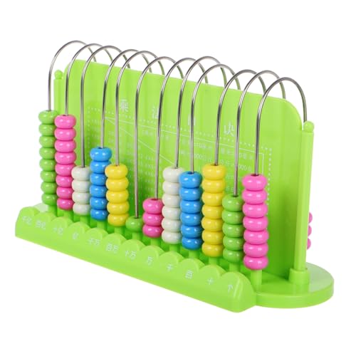 Gogogmee Abacus Reihiger Chinesischer Rechenrahmen aus Sicherem für Mathe Lernspiele Fördert die Rechenfähigkeiten Gehirnwachstum von Kindern von Gogogmee