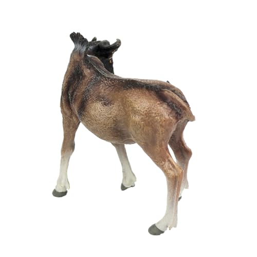 Gogogmee Wildebeest Figurine Aus Exquisite Wildebeest Dekoration Für Praktisches Wildtier Modell Für Wohnraum Und Garten Kreatives Sicheres Und Langlebiges Ornament von Gogogmee