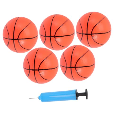 Gogogmee Aufblasbare Mini basketballspielzeuge mit Pumpe aus Kleinen Leichten Bällen für Indoor Outdoor sportspiel als Basketball geburtstagszubehör und Eltern Junge Mädchen Gogogmee Aufblasbare Mini basketballspielzeuge mit Pumpe aus Kleinen Leichten Bällen für Indoor Outdoor sportspiel als Basketball geburtstagszubehör und Eltern Junge Mädchen von Gogogmee