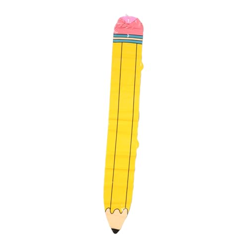Gogogmee Aufblasbarer Großer Pvc bleistift Lustige Aufblasbare Bleistift dekoration für Klassenzimmer Geburtstagsfeiern Schulanfang und Party requisite Riesiger Crayon Prop Balloon von Gogogmee