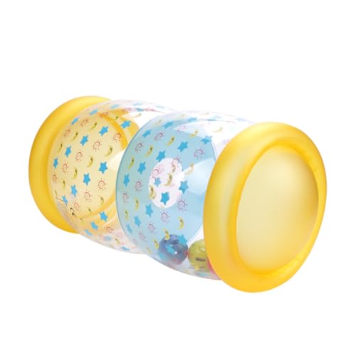 Gogogmee Aufblasbarer Krabbelroller aus PVC Rutschfestes Babytrainingsspielzeug zur Krabbelübung Sicherer Rundum Schutz Fördert Muskelkraft und Koordination Platzsparend und Leicht zu von Gogogmee