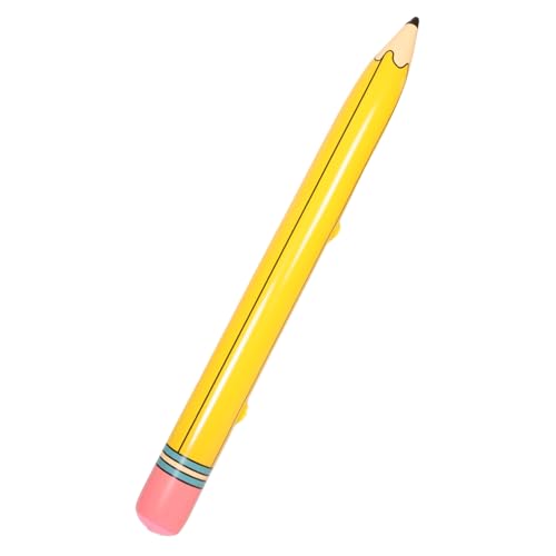 Gogogmee Aufblasbarer PVC Bleistift Leichtes Klassenzimmer Deko Sicheres Tragbares Party Accessoire Lustige Schulballon Dekoration für Geburtstag und Abschlussfeier von Gogogmee