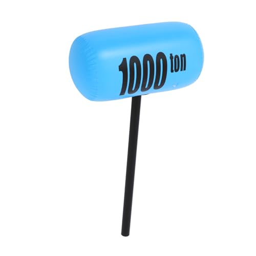 Gogogmee Aufblasbarer PVC Hammer für Robustes für Drinnen und Draußen für Geburtstagsfeiern Party Dekoration und Rollenspiele Leicht Aufzublasen und Tragbar Gogogmee Aufblasbarer PVC Hammer für Robustes für Drinnen und Draußen für Geburtstagsfeiern Party Dekoration und Rollenspiele Leicht Aufzublasen und Tragbar von Gogogmee