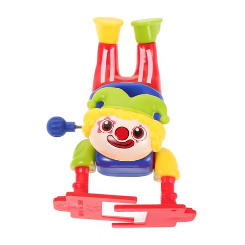 Gogogmee Aufziehbare Clownpuppe Rote Vintage Zirkusfigur Lustiges Halloween Partyspielzeug Für Jungen Mädchen Mitgebsel Geschenk Gogogmee Aufziehbare Clownpuppe Rote Vintage Zirkusfigur Lustiges Halloween Partyspielzeug Für Jungen Mädchen Mitgebsel Geschenk von Gogogmee