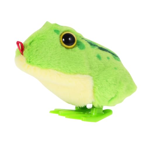 Gogogmee Aufziehspielzeug Frosch Plüschtier mit Federantrieb Hüpfendes Kuscheltier Fördert Hand Auge Koordination für Jungen Mädchen Ab Jahr Gogogmee Aufziehspielzeug Frosch Plüschtier mit Federantrieb Hüpfendes Kuscheltier Fördert Hand Auge Koordination für Jungen Mädchen Ab Jahr von Gogogmee