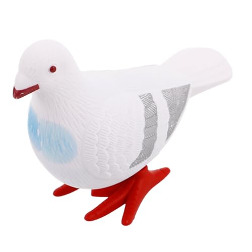 Gogogmee Aufziehspielzeug Taube Weiß Windup Hüpfend Realistische Blechspielzeug Hand Auge Koordination Lernspielzeug Straßenverkäufer Geeignet Retro Design Gogogmee Aufziehspielzeug Taube Weiß Windup Hüpfend Realistische Blechspielzeug Hand Auge Koordination Lernspielzeug Straßenverkäufer Geeignet Retro Design von Gogogmee