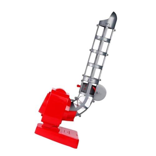 Gogogmee Automatischer Baseball Ballwerfer Outdoor Baseball Trainingsgerät mit Schläger und Ball Schneller Abbau Sicherer Ballabwurf alle Sekunden von Gogogmee