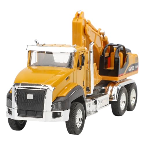 Gogogmee BAU LKW mit Engineering Fahrzeugen Realistische Modelle aus Lehrreiches Lernspielzeug für Ab Jahren als für Geburtstage und Feiertage von Gogogmee