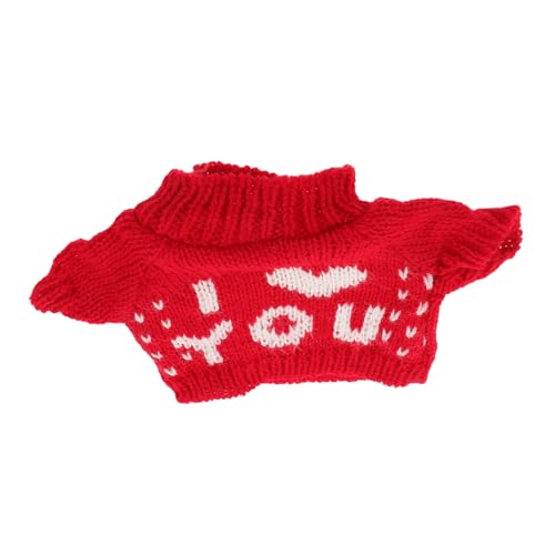 Gogogmee Bär Pullover Outfit für Plüschtiere Austauschbares Baumwoll Kleidungsstück für Große Teddybären Weicher Hoodie Rot für Verschiedene Anlässe Gogogmee Bär Pullover Outfit für Plüschtiere Austauschbares Baumwoll Kleidungsstück für Große Teddybären Weicher Hoodie Rot für Verschiedene Anlässe von Gogogmee