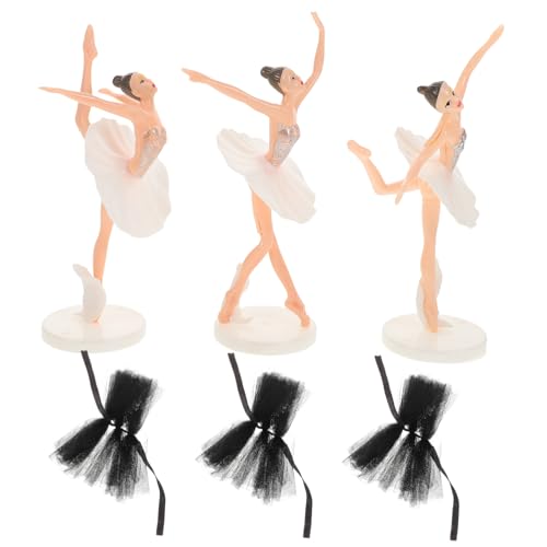 Gogogmee Ballerina Kuchen Dekoration mit Weißen und Schwarzen Tüllröcken Elegante Geburtstagstorte Deko für Mädchen Stilvoller Tortentopper für Party und Feierlichkeiten Gogogmee Ballerina Kuchen Dekoration mit Weißen und Schwarzen Tüllröcken Elegante Geburtstagstorte Deko für Mädchen Stilvoller Tortentopper für Party und Feierlichkeiten von Gogogmee