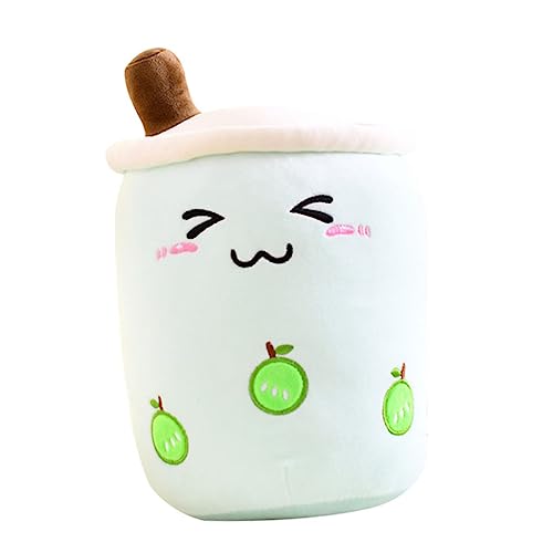 Gogogmee Bubble Tea Kissen Weiches Plüschtier Dekokissen Form Eines Süßen Milchtee Charakters Beruhigendes Für Kawaii Design Zum Kuscheln von Gogogmee
