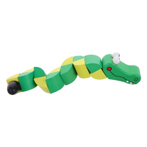 Gogogmee Bunter Alligator Drehblock aus Holz Pädagogisches für Kleinkinder Hand Auge Koordination und Feinmotorik Kreatives Puzzle für Fantasievolles Frühes Gogogmee Bunter Alligator Drehblock aus Holz Pädagogisches für Kleinkinder Hand Auge Koordination und Feinmotorik Kreatives Puzzle für Fantasievolles Frühes von Gogogmee