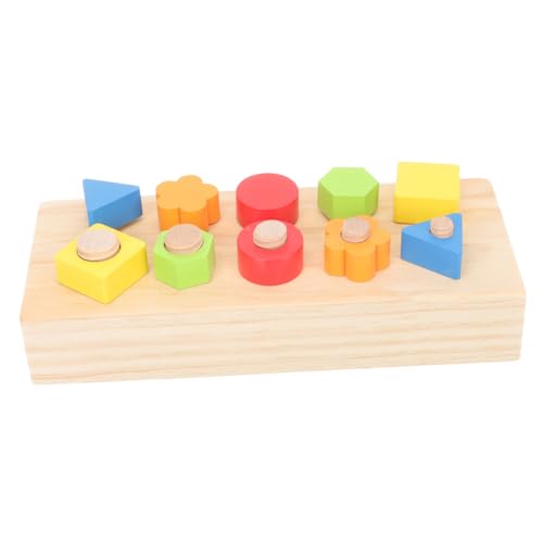 Gogogmee Buntes Holzschrauben Lernspielzeug Motorik Montessori Pädagogisch Robust und Sicher für Kleinkinder und Vorschulkinder Gogogmee Buntes Holzschrauben Lernspielzeug Motorik Montessori Pädagogisch Robust und Sicher für Kleinkinder und Vorschulkinder von Gogogmee
