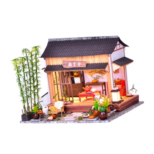 Gogogmee Chinesisches Modellhaus DIY Bausatz Chinesischer Gartenstil Handgefertigtes Miniaturhaus Hochkompatibel Bunte Teile Für Dekoration Geschenk Und Lernspielzeug Gogogmee Chinesisches Modellhaus DIY Bausatz Chinesischer Gartenstil Handgefertigtes Miniaturhaus Hochkompatibel Bunte Teile Für Dekoration Geschenk Und Lernspielzeug von Gogogmee