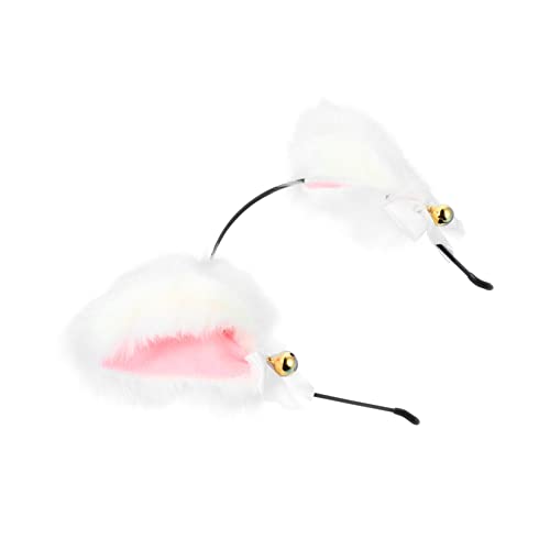 Gogogmee Cosplay Katzenfuchs Haarschmuck mit Plüschohren Glocken und Schleifen Haaraccessoire für Maskenbälle Festliche Partys Karneval Vielseitiger Haarreif für Damen und Mädchen Gogogmee Cosplay Katzenfuchs Haarschmuck mit Plüschohren Glocken und Schleifen Haaraccessoire für Maskenbälle Festliche Partys Karneval Vielseitiger Haarreif für Damen und Mädchen von Gogogmee
