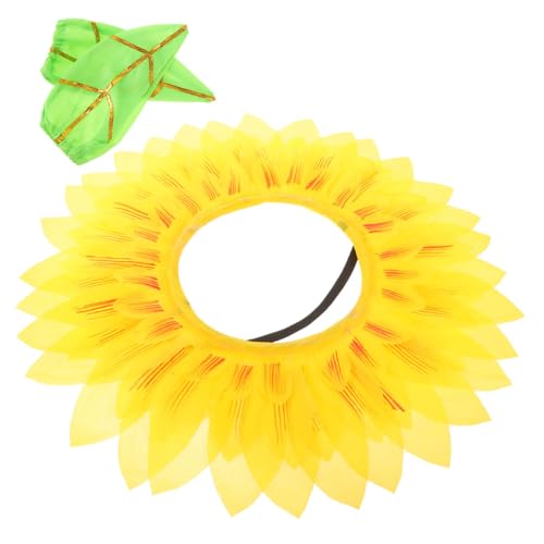 Gogogmee Cosplay Sonnenblumen headgear Set mit Goldenen Handschuhen Weiches Leichtes Sonnenblumen kostümzubehör für Geeignet für Fasching Tanz Karneval und Partys Gogogmee Cosplay Sonnenblumen headgear Set mit Goldenen Handschuhen Weiches Leichtes Sonnenblumen kostümzubehör für Geeignet für Fasching Tanz Karneval und Partys von Gogogmee