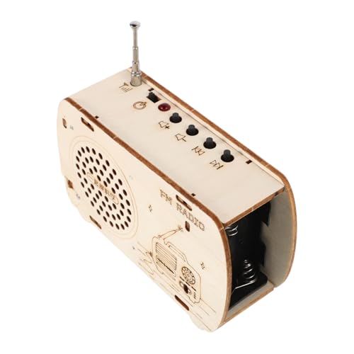 Gogogmee DIY Holzradio Bausatz für Wissenschaftliches Experimentierspielzeug für Junge Kreative Bildung und Handwerkliches Lernen für und Stem Projekte Gogogmee DIY Holzradio Bausatz für Wissenschaftliches Experimentierspielzeug für Junge Kreative Bildung und Handwerkliches Lernen für und Stem Projekte von Gogogmee