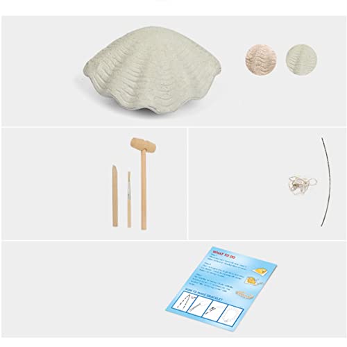 Gogogmee DIY Perlen Armband Bastelset für Mädchen Pädagogisches zur Entdeckung von Muscheln und Perlen für Kreative Aktivitäten und Gemeinsames Gogogmee DIY Perlen Armband Bastelset für Mädchen Pädagogisches zur Entdeckung von Muscheln und Perlen für Kreative Aktivitäten und Gemeinsames von Gogogmee