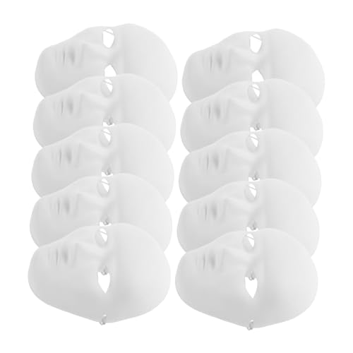 Gogogmee Umweltfreundliche Pappmaché 10 Stück Vollschrei Maske Für Halloween Partys Männlich Gogogmee Umweltfreundliche Pappmaché 10 Stück Vollschrei Maske Für Halloween Partys Männlich von Gogogmee