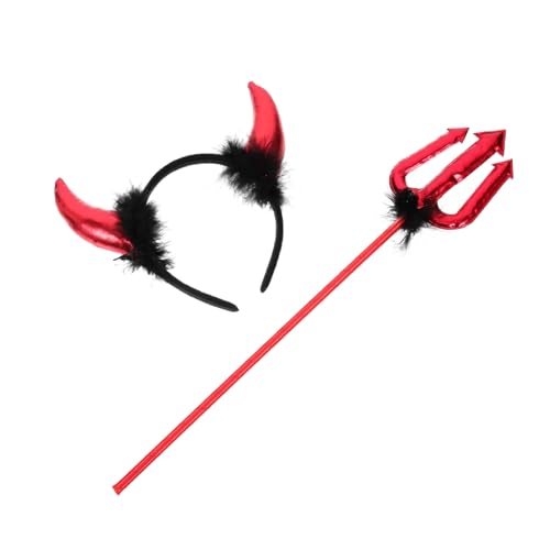 Gogogmee Dämonen Kostüm Stirnband Horn Halloween Dekor Von Band Frauen Haarband Haar Teufel Hörner Party Kopfbedeckung Cosplay Gogogmee Dämonen Kostüm Stirnband Horn Halloween Dekor Von Band Frauen Haarband Haar Teufel Hörner Party Kopfbedeckung Cosplay von Gogogmee