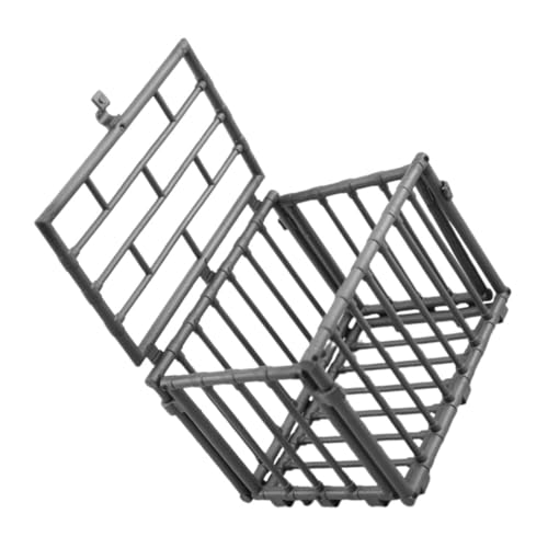 Gogogmee Dekorativer Zaun Käfig für Kleine Haustiere Realistisches Miniaturmodell für Kreative Spielszene und Heimdekoration aus Langlebigem Gefertigt Sicher Gogogmee Dekorativer Zaun Käfig für Kleine Haustiere Realistisches Miniaturmodell für Kreative Spielszene und Heimdekoration aus Langlebigem Gefertigt Sicher von Gogogmee