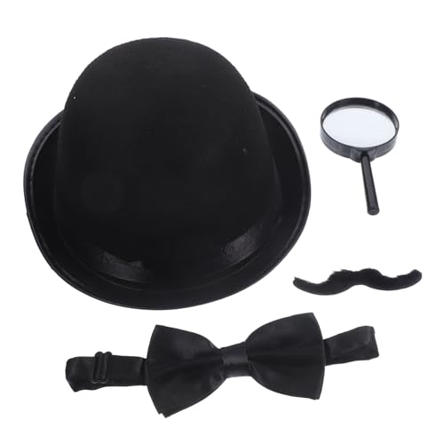 Gogogmee Detektiv Kostüm mit Lupe Schnurrbart Fliege Cosplay Zubehör für Rollenspiele Mottoparty Karneval Halloween Erwachsene Gogogmee Detektiv Kostüm mit Lupe Schnurrbart Fliege Cosplay Zubehör für Rollenspiele Mottoparty Karneval Halloween Erwachsene von Gogogmee