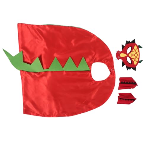Gogogmee Dinosaurier Kostüm Cape mit Maske Atmungsaktiv Weiches Material Einfaches Ausziehen Langlebig für Halloween Party Geburtstagsfeier Rollenspiel Gogogmee Dinosaurier Kostüm Cape mit Maske Atmungsaktiv Weiches Material Einfaches Ausziehen Langlebig für Halloween Party Geburtstagsfeier Rollenspiel von Gogogmee