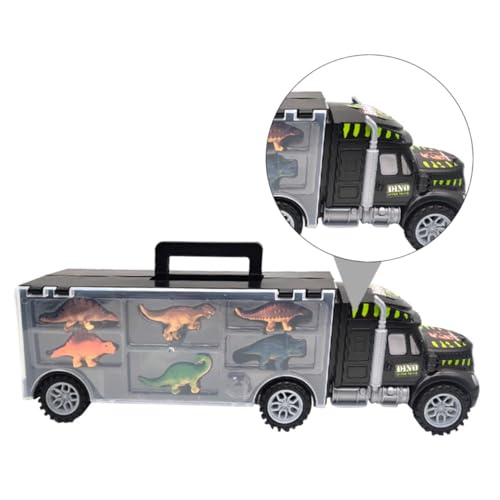Gogogmee Dinosaurier Transport LKW Set mit Dinosaurier Figuren Abnehmbarem Anhänger Robuster Lastwagen Fördert Kreativität und Fantasievolles Gogogmee Dinosaurier Transport LKW Set mit Dinosaurier Figuren Abnehmbarem Anhänger Robuster Lastwagen Fördert Kreativität und Fantasievolles von Gogogmee