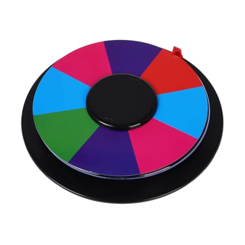 Gogogmee Doppelseitiges DIY Spielrad mit beschreibbarem Zeiger Drehbares Preisrad für Partys Ktv Bars Interaktives Spiel mit Individuellen Regeln Spielerisch Sozialer Zeitvertreib von Gogogmee