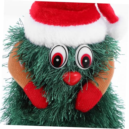 Gogogmee Mini-weihnachtsplüschtier Mit Rotierendem Design Elektrisch Betrieben Als Baumschmuck Oder Dekoration Für Zuhause Wohnzimmer Oder Schlafzimmer von Gogogmee