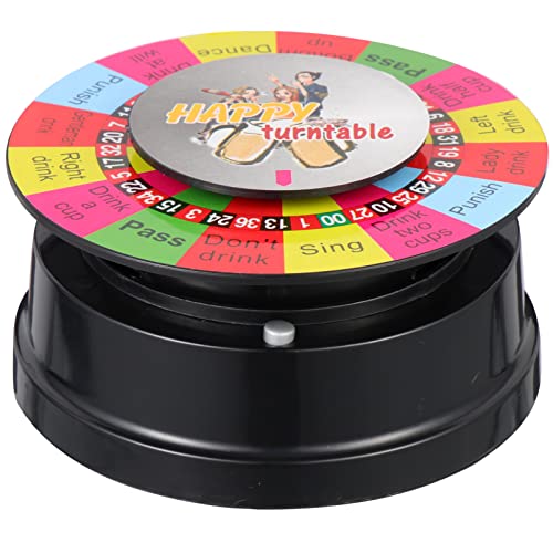 Gogogmee Elektrischer Trinkspiel Drehteller Ktv für Partys Barfreundliches Trinkspiel Praktisch und Lustig für Verschiedene Anlässe Gogogmee Elektrischer Trinkspiel Drehteller Ktv für Partys Barfreundliches Trinkspiel Praktisch und Lustig für Verschiedene Anlässe von Gogogmee