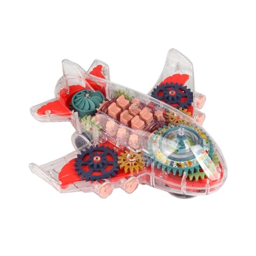 Gogogmee Elektrisches Tragbares Flugzeug Hochwertigem Kunststoff Bunter Transparenter Getriebemechanik Kinderfreundlich Geschenk für Jungen und Mädchen zur Eltern Junge Mädchen interaktion Gogogmee Elektrisches Tragbares Flugzeug Hochwertigem Kunststoff Bunter Transparenter Getriebemechanik Kinderfreundlich Geschenk für Jungen und Mädchen zur Eltern Junge Mädchen interaktion von Gogogmee