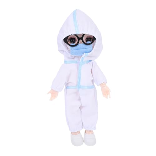 Gogogmee Emulation Krankenschwester Puppenspielzeug Puppe Kleine Schutzanzug Puppe Lustiges Geschenk Gogogmee Emulation Krankenschwester Puppenspielzeug Puppe Kleine Schutzanzug Puppe Lustiges Geschenk von Gogogmee