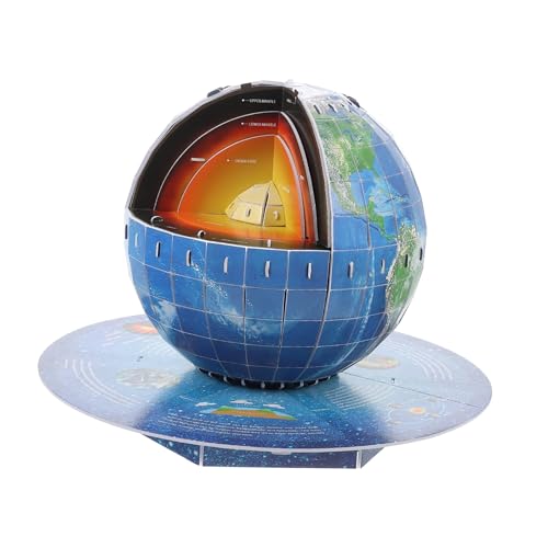 Gogogmee Erdstruktur Puzzle DIY Lernspielzeug Geographie Puzzle Pädagogisch Sicher Ab Jahren Räumliches Denken Kommunikation Gogogmee Erdstruktur Puzzle DIY Lernspielzeug Geographie Puzzle Pädagogisch Sicher Ab Jahren Räumliches Denken Kommunikation von Gogogmee
