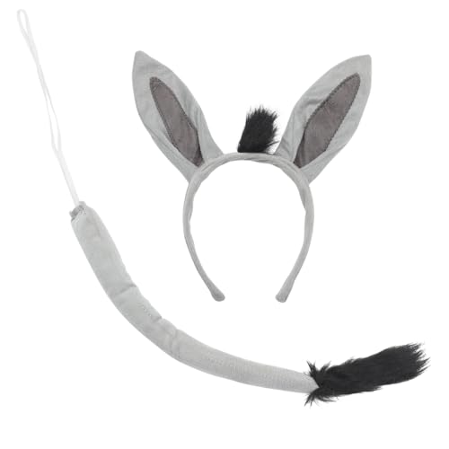 Gogogmee Esel Kostüm Teilig Kopfband und aus Kunststoff und Party Cosplay Tier Zubehör Stabil und Kreativ für Karneval Halloween Bühnenauftritt Gogogmee Esel Kostüm Teilig Kopfband und aus Kunststoff und Party Cosplay Tier Zubehör Stabil und Kreativ für Karneval Halloween Bühnenauftritt von Gogogmee